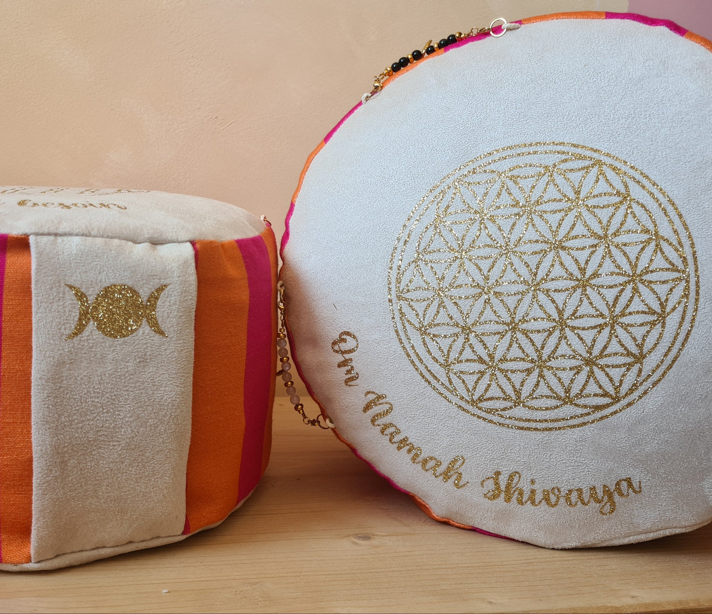 Coussin de méditation personnalisée